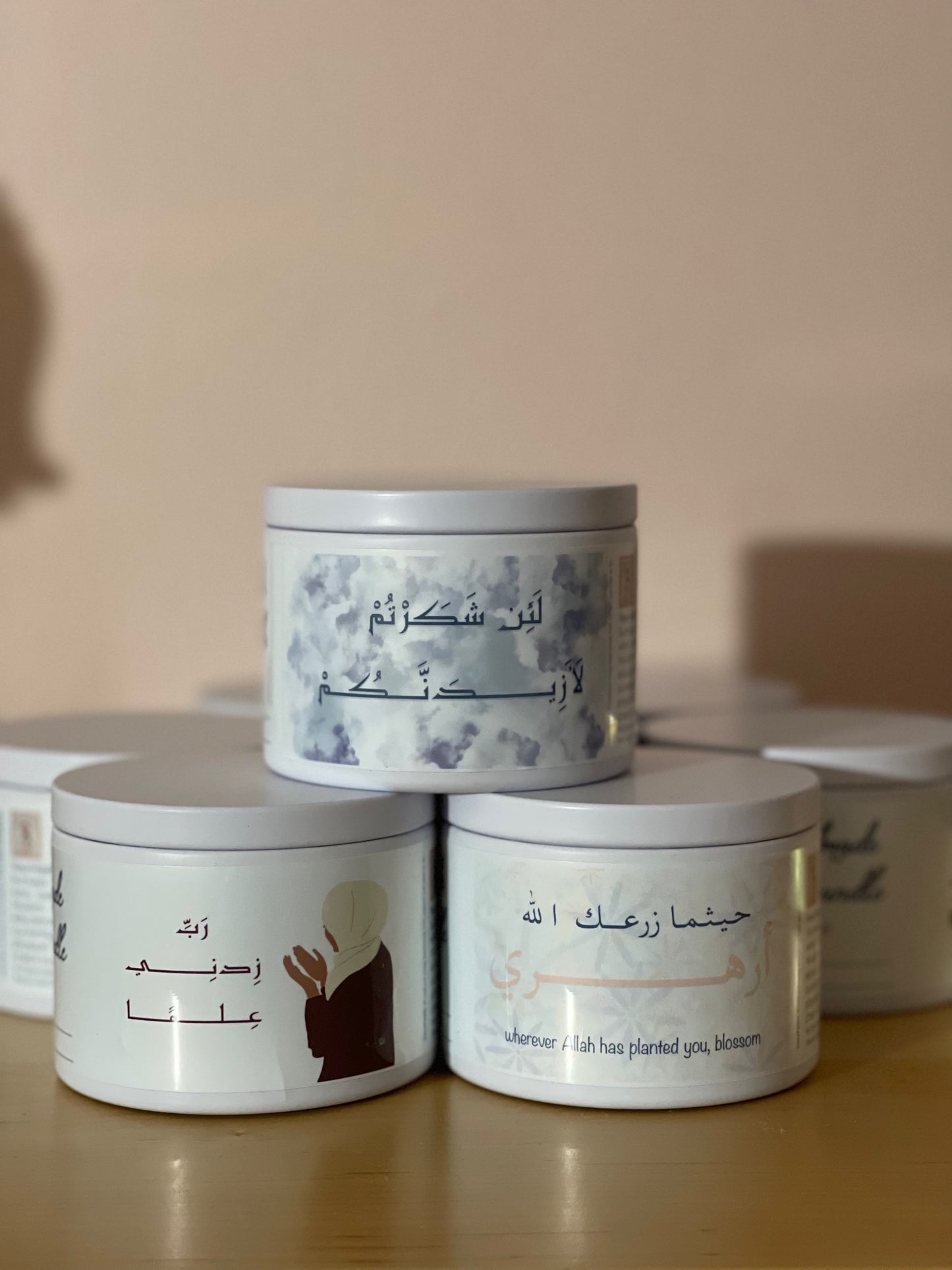 Handmade Soy Candle - If You Are Grateful, I will Give You More image 4