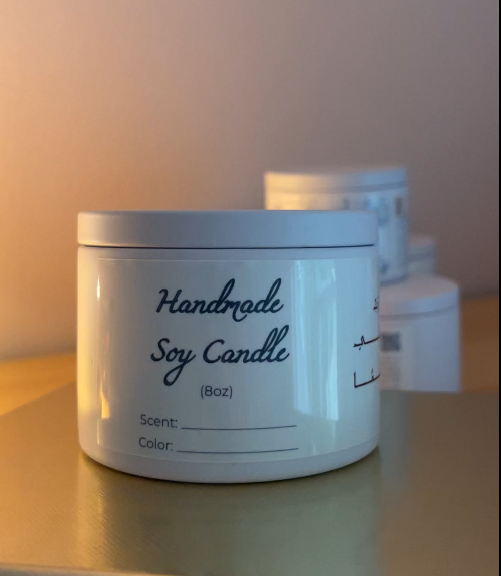 Handmade Soy Candle - If You Are Grateful, I will Give You More image 5