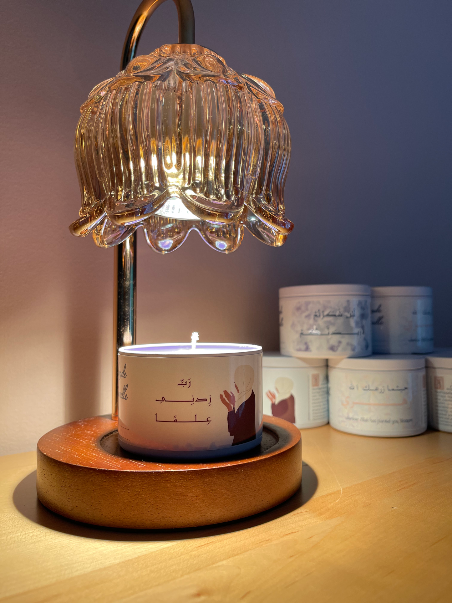 Handmade Soy Candle - If You Are Grateful, I will Give You More image 1
