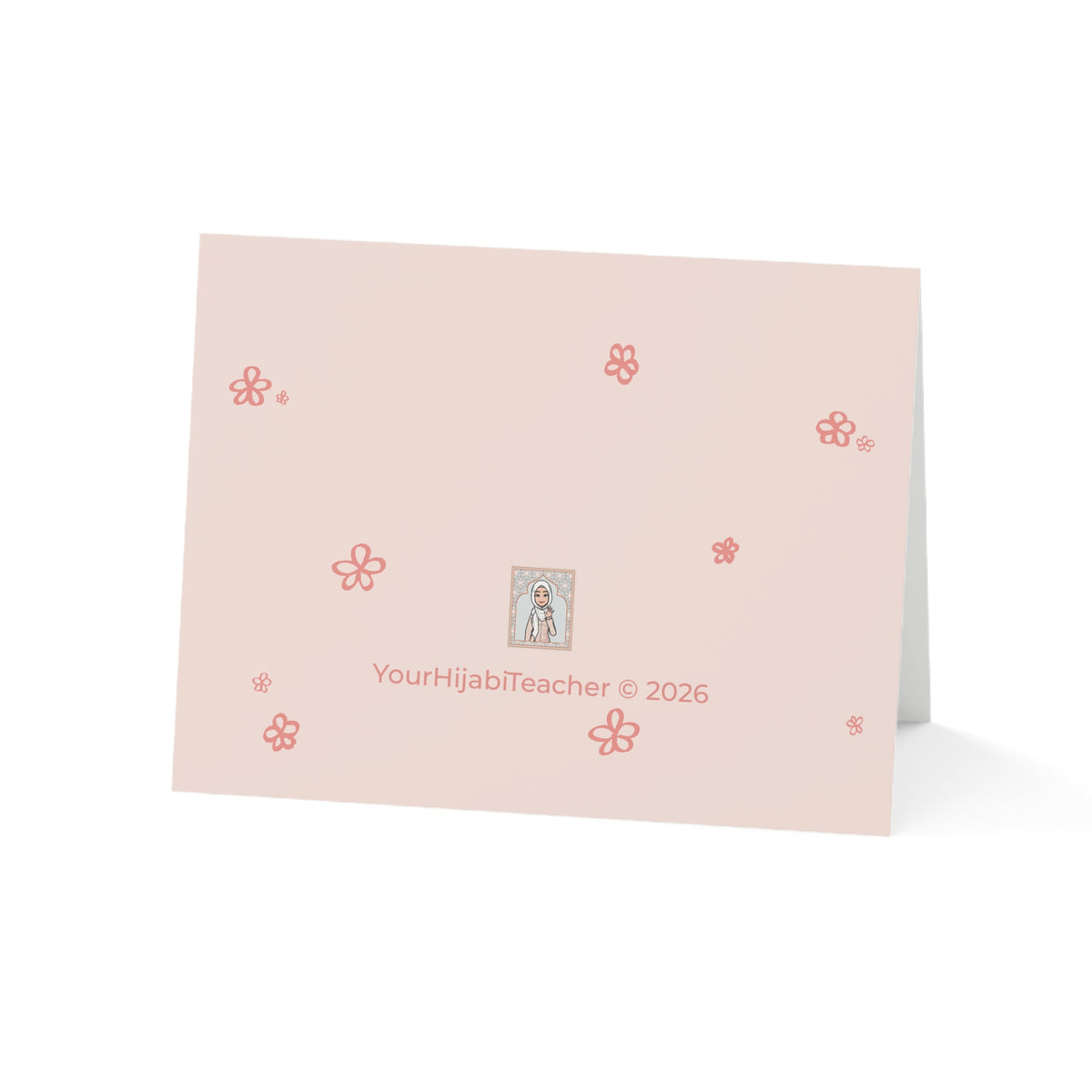 New Hijabi — Congratulations — Hand Drawn Card with Envelope