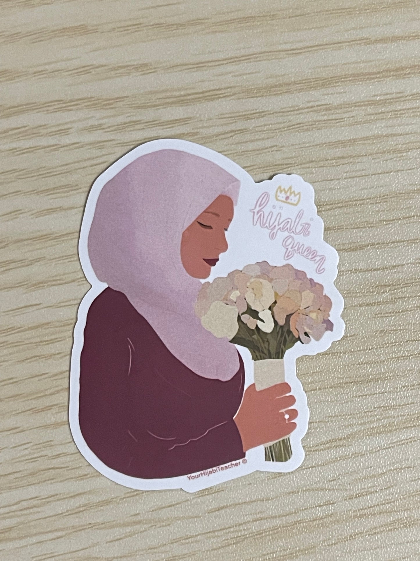 Hijabi Queen - Waterproof Sticker - 3 Designs image 2