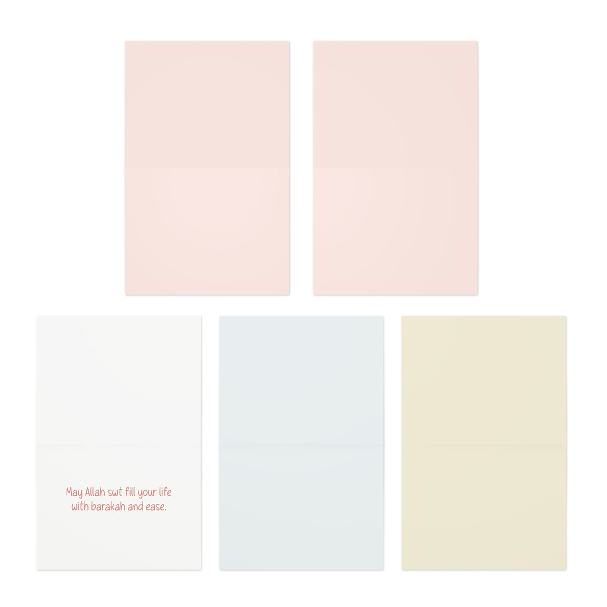 Mabrook — Congratulations — Multi-Design Greeting Cards (5-Pack)