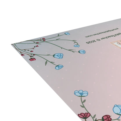 Baby Boy Congratulations — Floral Card With Envelope - 1 or 10 pack
