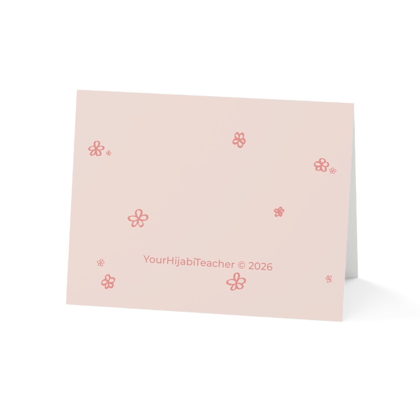 New Hijabi Congratulation Card With Envelope - 1 or 10 pack