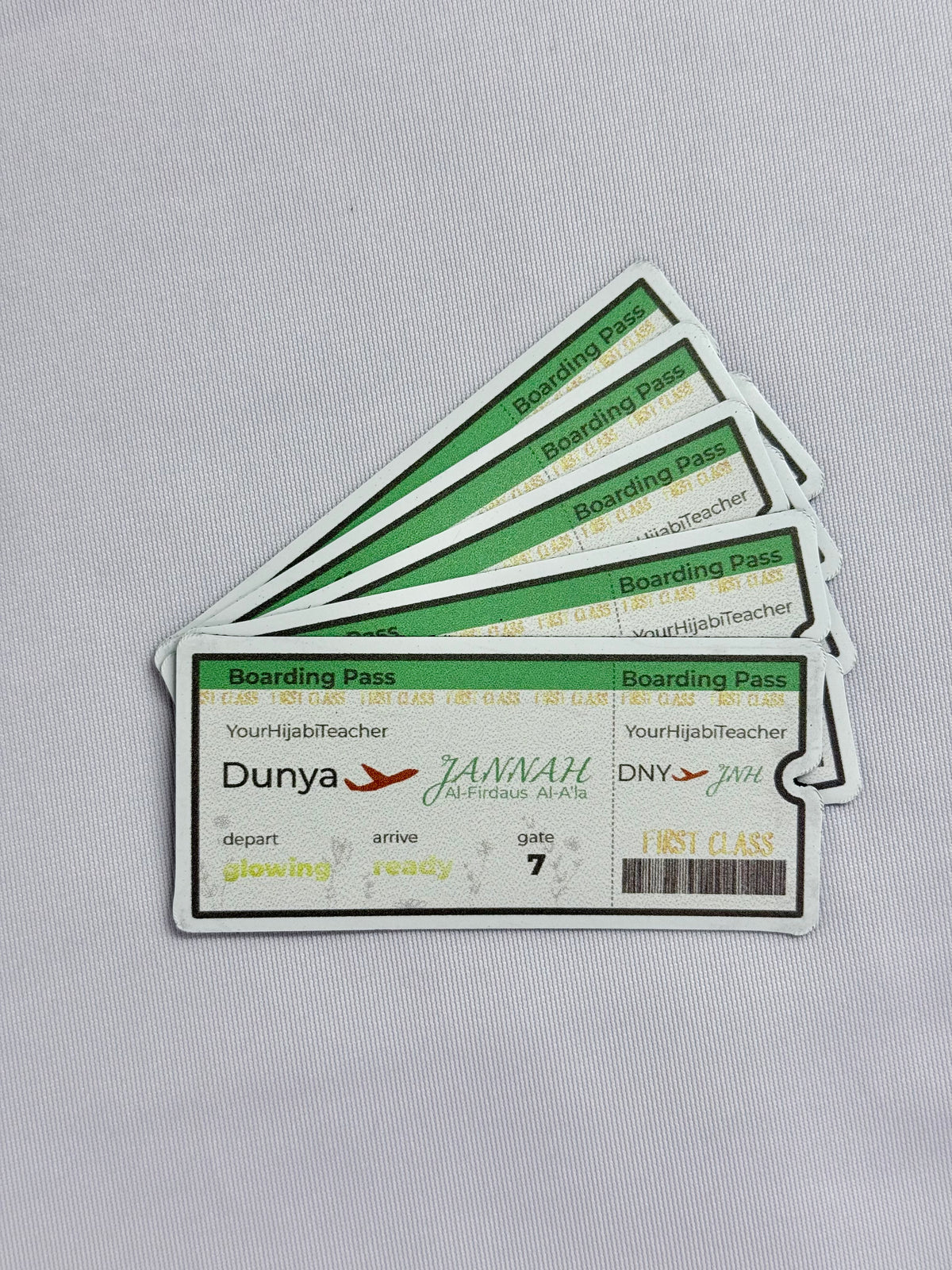 First Class Ticket to Jannah - Magnet