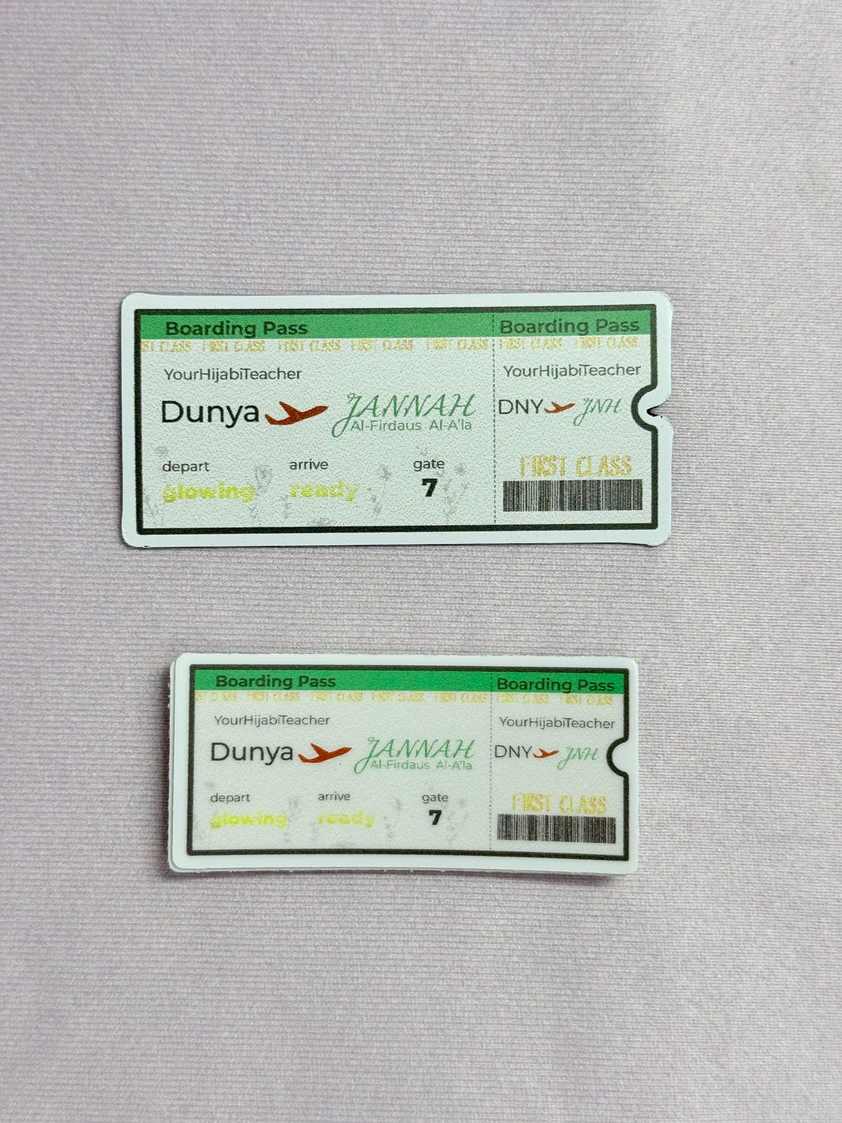 First Class Ticket to Jannah - Magnet