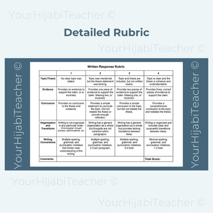 High School Reading Comprehension and Writing Prompt - Salman Al Farisi