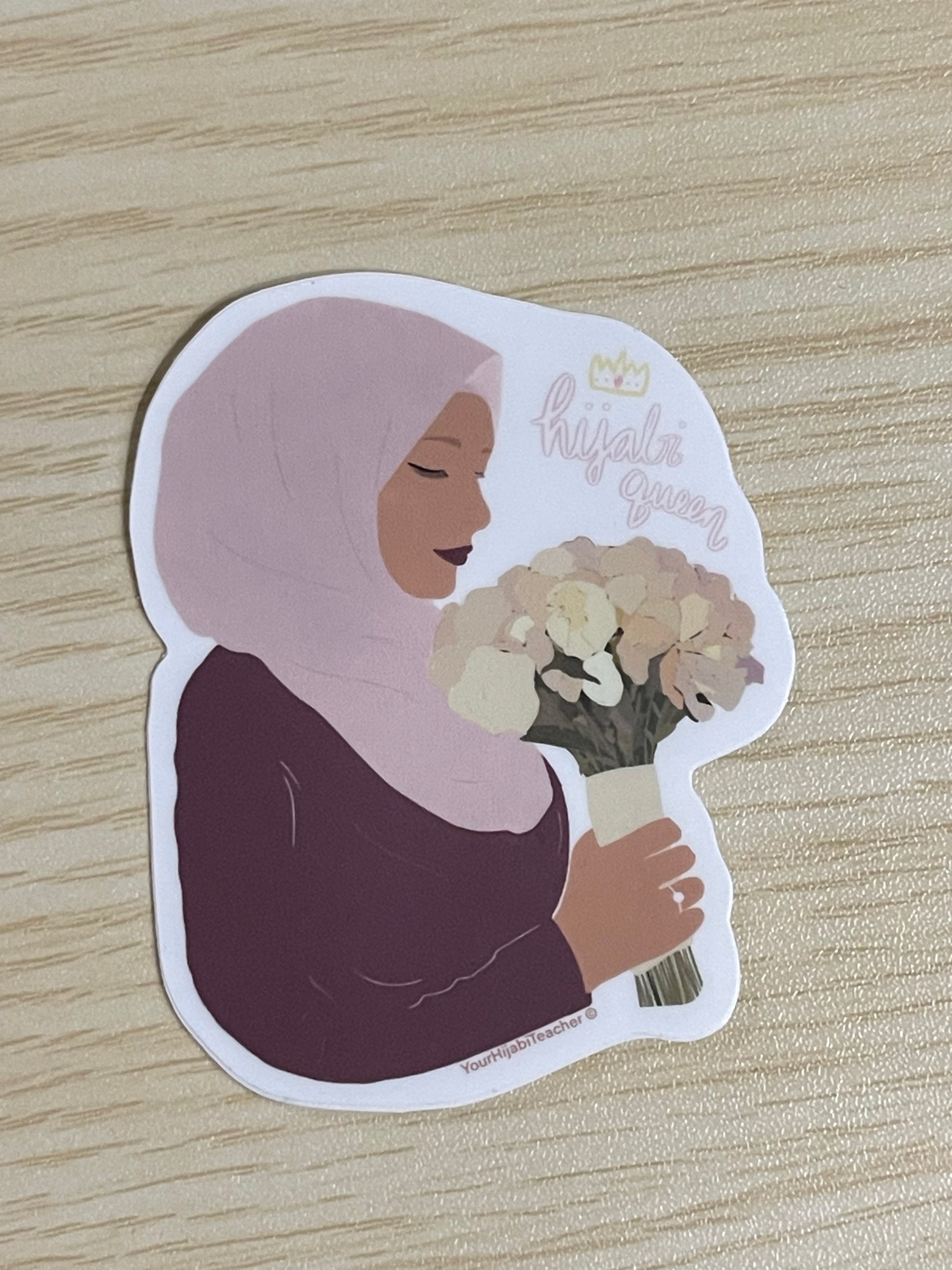 Hijabi Queen - Waterproof Sticker - 3 Designs image 3