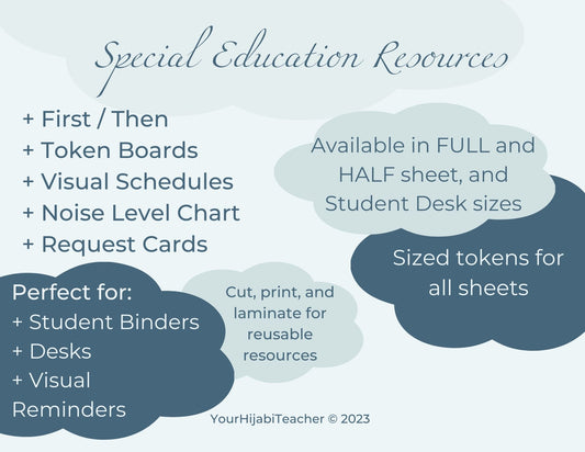 Special Education Resources BUNDLE