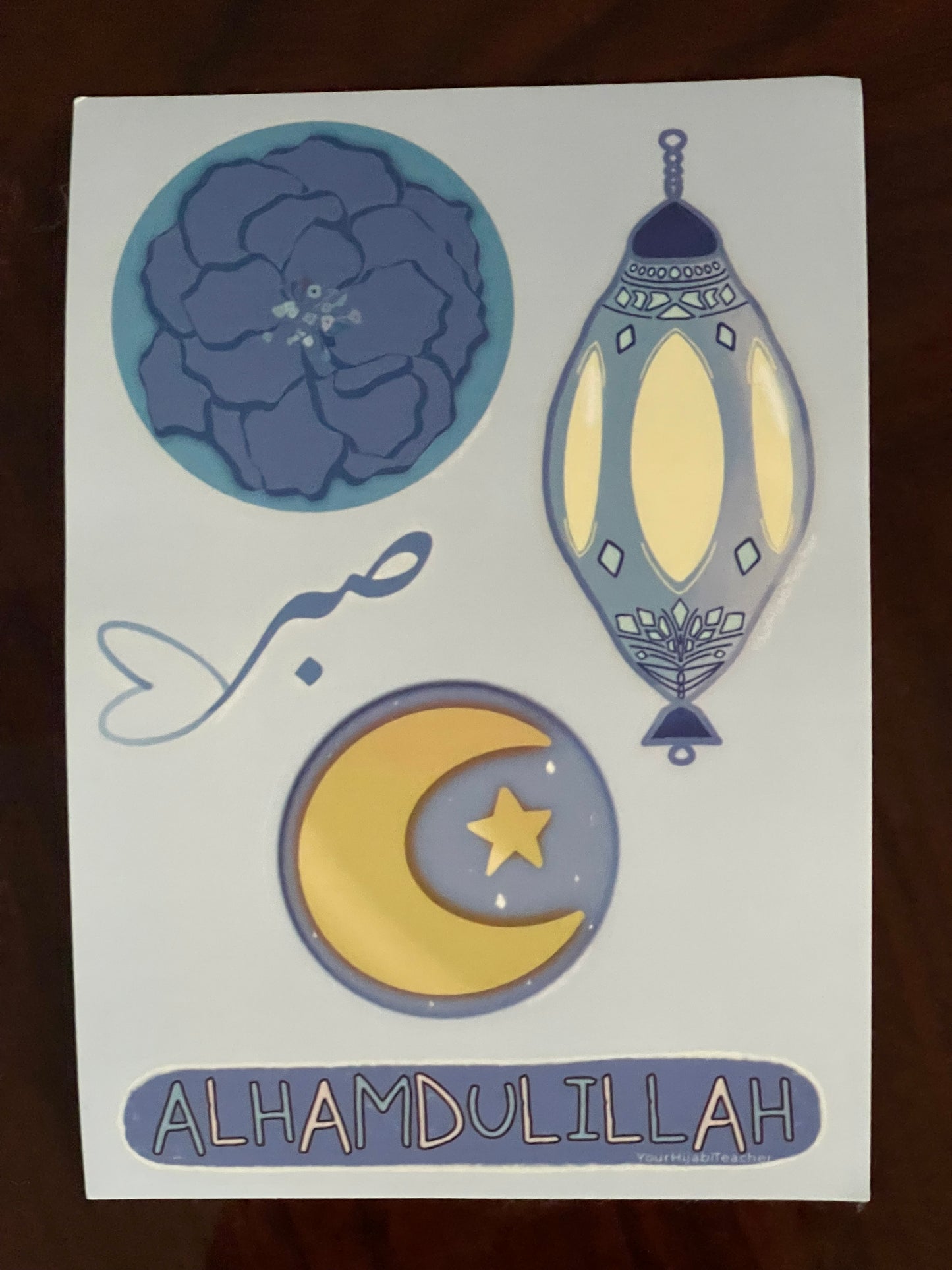 Sticker Sheets - Islamic Symbols and Reminders