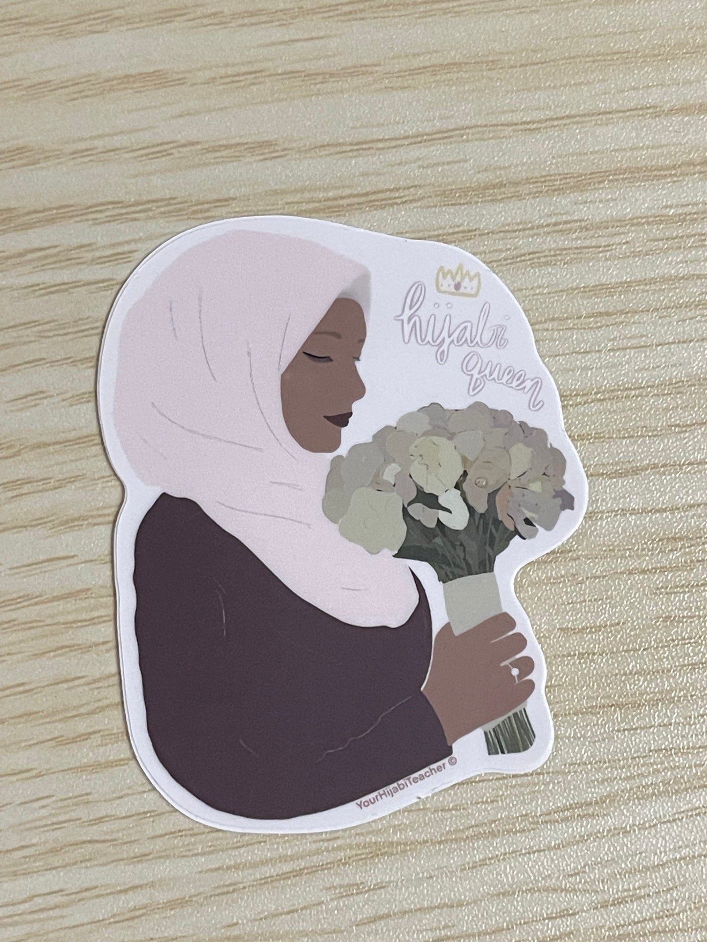 Hijabi Queen - Waterproof Sticker - 3 Designs image 4